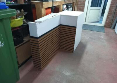 Akoustische wand, koof en vensterbank Vleuten